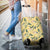 Tropical Flamingo Yellow Luggage Cover - Polynesian Pride