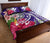 Hawaii Polynesian Turtle Tropical Hibiscus Plumeria Bedding Set - Purple - Polynesian Pride