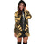 Vanuatu Hoodie Dress - Polynesian Tattoo Gold - Polynesian Pride