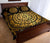 Hibiscus Gold Circle Quilt Bed Set - Polynesian Pride