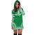 Norfolk Island Women's Hoodie Dress - Polynesian Flag Chief - Polynesian Pride