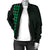 Hawaii Kakau Polynesian Coat Of Arms Women's Bomber Jacket - Green - Polynesian Pride