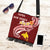 Papua New Guinea Boho Handbag - PNG Seal Polynesian Patterns Plumeria One Style One Size Red - Polynesian Pride