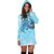 American Samoa Hoodie Dress - Polynesian Turtle Under The Sea - Polynesian Pride