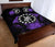 Cook Islands Polynesian Quilt Bed Set Hibiscus Purple - Polynesian Pride