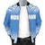 Kosrae Men's Bomber Jacket - Fog Blue Style - Polynesian Pride