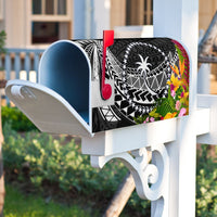 Chuuk State Mailbox Cover - Tropical Flowers Style - Polynesian Pride