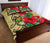 Hawaiian Marble Turtles Hibiscus Quilt Bed Set - Polynesian Pride