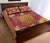 Hawaii Turtle Gold Tropical Leaves Polynesian Quilt Bed Set - Royal Style - AH - Polynesian Pride