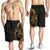 Polynesian Hawaii Men's Shorts - Polynesian Golden Humpback Whale - Polynesian Pride