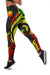 Nauru Women's Leggings - Reggae Tentacle Turtle - Polynesian Pride