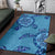 Blue Hawaii Turtle Area Rug - Polynesian Pride