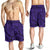 Polynesian Maori Lauhala Violet Men's Short - Polynesian Pride