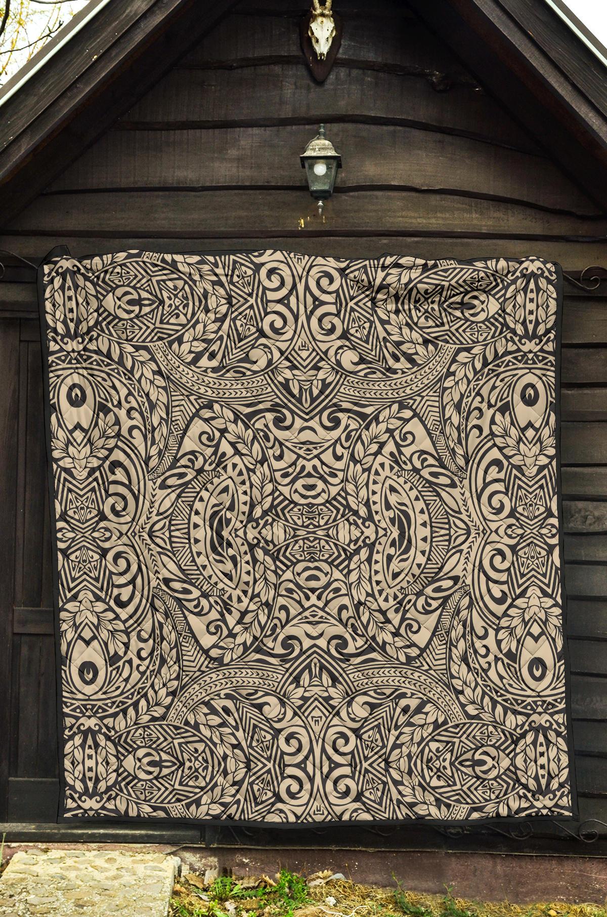 Polynesian Premium Quilt Royal - Polynesian Pride