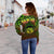 Polynesian Hawaii Off Shoulder Sweater - Reggae Vintage Polynesian Patterns - Polynesian Pride