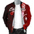 Chuuk Micronesia Men's Bomber Jacket - Coat Of Arm With Hibiscus - Polynesian Pride