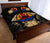 Tahiti Polynesian Quilt Bed Set Hibiscus Gold - Polynesian Pride