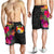 Tonga All Over Print Men's Shorts - Polynesian Hibiscus Pattern - Polynesian Pride