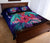 Hawaii Couple Turtle Hibiscus Tropical Quilt Bed Set - Huxley Style - AH - Polynesian Pride