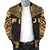 Fiji Polynesian Chief Men's Bomber Jacket - Gold Version - Polynesian Pride