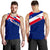 Hawaii Flag Men's Tank Top Blue - Polynesian Pride