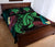 Hawaii Turtle Polynesian Tropical Quilt Bed Set - Ghia Style Green - Polynesian Pride