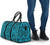 Polynesian Kakau Turtle Blue Hawaii Travel Bag - Polynesian Pride
