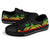 New Caledonia Low Top Canvas Shoes - Reggae Tentacle Turtle - Polynesian Pride