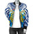 Tuvalu Rugby Women Bomber Jacket Polynesian Flag - Polynesian Pride