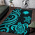 Nauru Area Rug - Turquoise Tentacle Turtle - Polynesian Pride