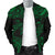 Hawaii Polynesian Men's Bomber Jacket - Green Sea Turtle - Polynesian Pride