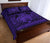 Hawaii Polynesian Pele Kanaka Quilt Bed Set Purple - Polynesian Pride