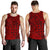 Polynesian Hawaiian Style Tribal Tattoo Red Hawaii Men's Tank Top - Polynesian Pride