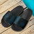 Hawaii Slide Sandals Coral Blue Black - Circle Style - Polynesian Pride