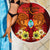 Guam Custom Personalised Beach Blanket - Tribal Tuna Fish - Polynesian Pride