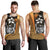 Federated States of Micronesia Men's Tank Top Gold - Turtle With Hook Gold - Polynesian Pride