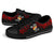 Mate Ma'a Tonga Rugby Low Top Shoe Polynesian Unique Vibes - Red - Polynesian Pride