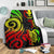 Polynesian Hawaii Premium Blanket - Reggae Tentacle Turtle - Polynesian Pride