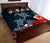 Hawaiian Quilt Bed Set - Hibiscus And Turtle Tattoo - Polynesian Pride