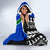 Pohnpei Flag Economy Hooded Blanket Micronesian Pattern - Polynesian Pride