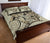 Hawaii Turtle Hibiscus Polynesian Vintage Quilt Bed Set - Beige - Polynesian Pride