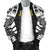 Tuvalu Men Bomber Jackets - Polynesian Tattoo Black - Polynesian Pride
