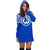 Pohnpei Women Hoodie Dress - Pohnpei Coat Of Arms Polynesian Flag Color - Polynesian Pride