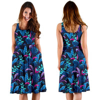 Hawaii Tree Midi Dress - Polynesian Pride