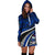 Samoa Hoodie Dress Polynesian Shark Tattoo - Polynesian Pride