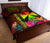 Wallis and Futuna Polynesian Quilt Bed Set - Hibiscus and Banana Leaves - Polynesian Pride