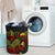 Tahiti Laundry Basket - Polynesian Turtle Hibiscus Reggae - Polynesian Pride