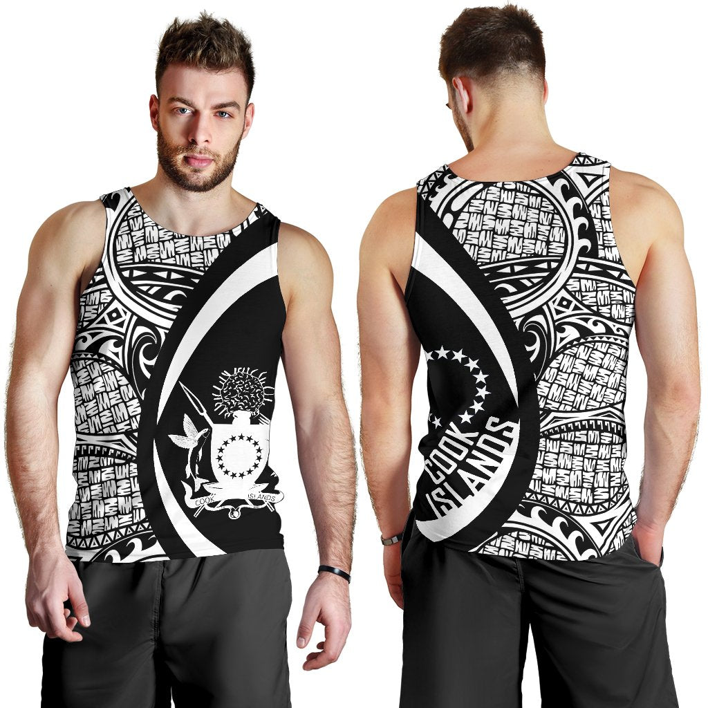 Cook Islands Polynesian Men'S Tank Top 02 - Polynesian Pride