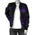 Hawaii Coat Of Arms Polynesian Women's Bomber Jacket - Purple - Frida Style - Polynesian Pride