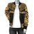 Kosrae Polynesian Chief Women'S Bomber Jacket - Gold Version - Polynesian Pride